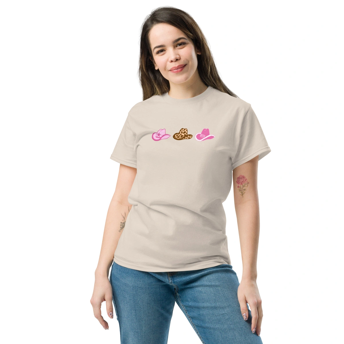 Camisa Feminina Baby Look Pink Cowboy - Imagem 15