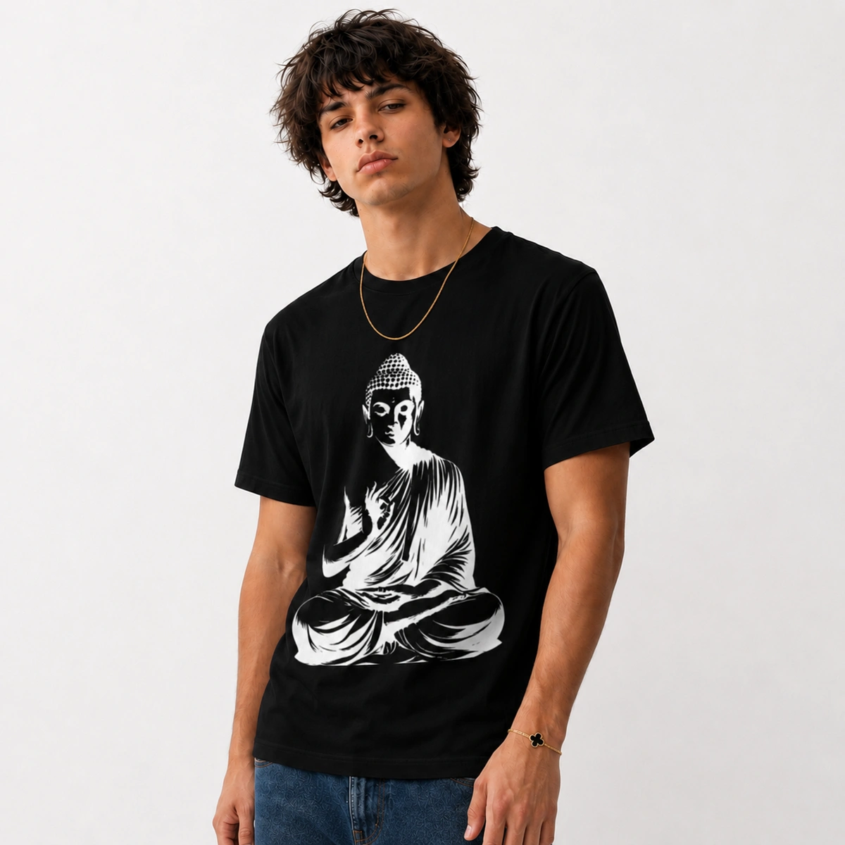 Camiseta Masculina Buddha Zen - Imagem 18