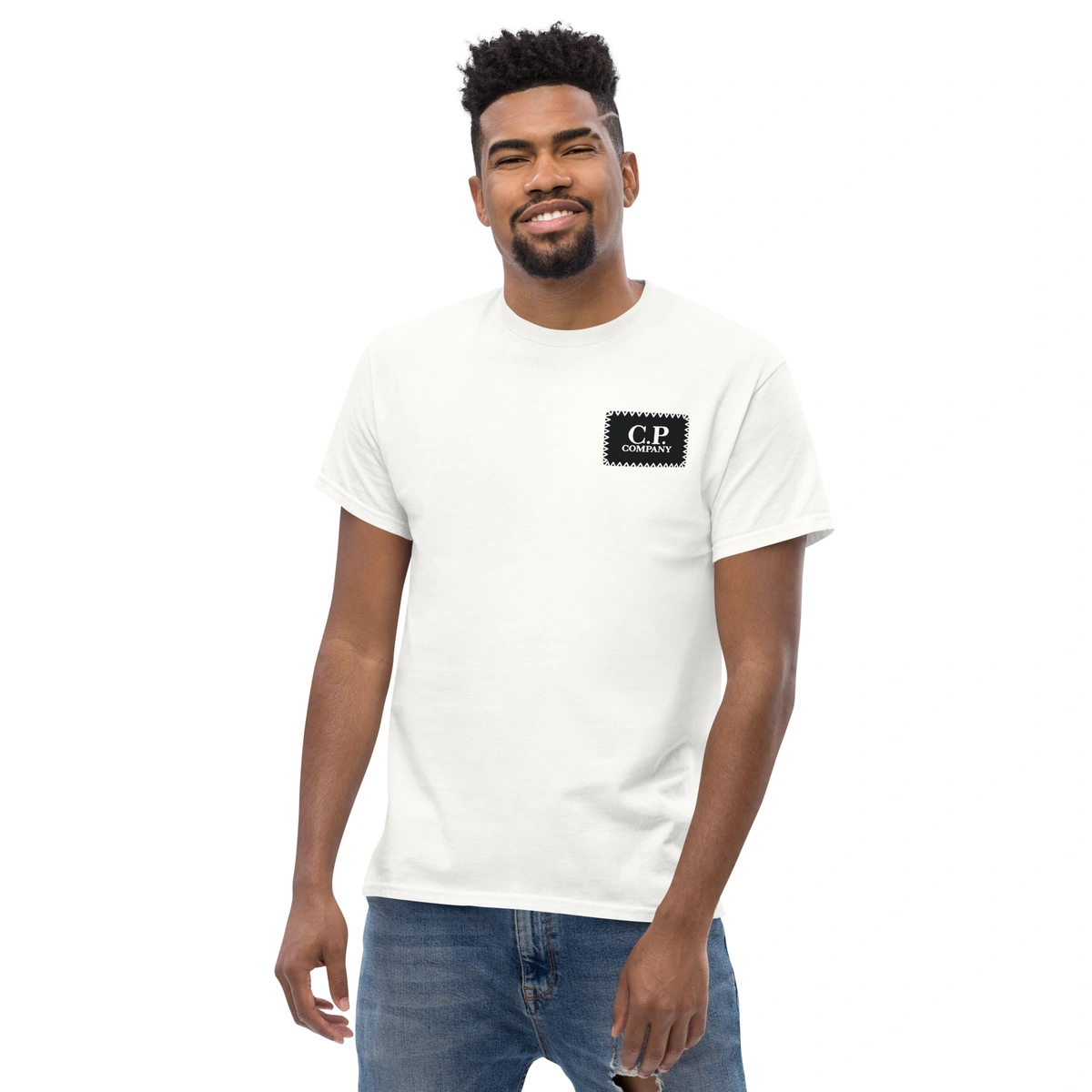 Camiseta Masculina C.P. Company Selo - Imagem 9