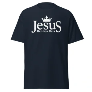 Camiseta Masculina Jesus Rei dos Reis