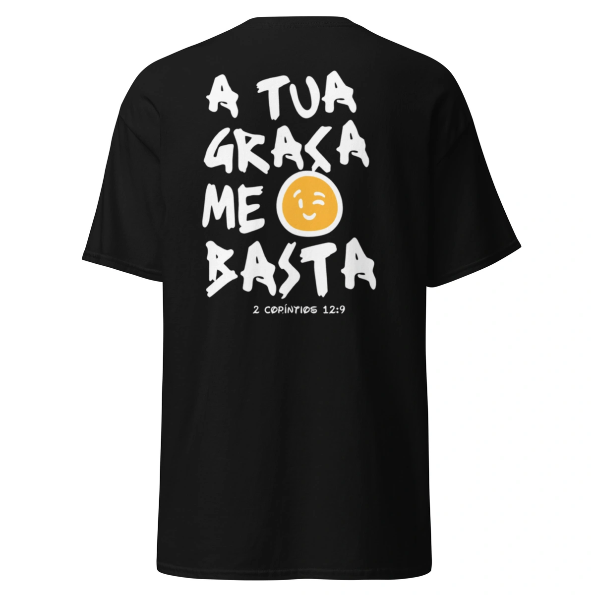 Camiseta Masculina Cristã A Tua Graça Me Basta - Imagem 9