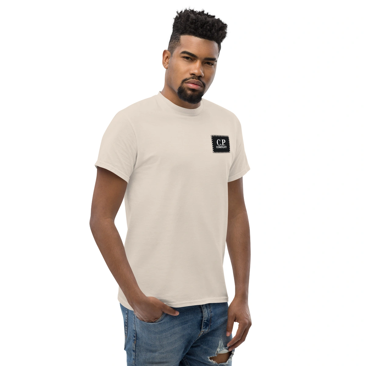 Camiseta Masculina C.P. Company Selo - Imagem 18