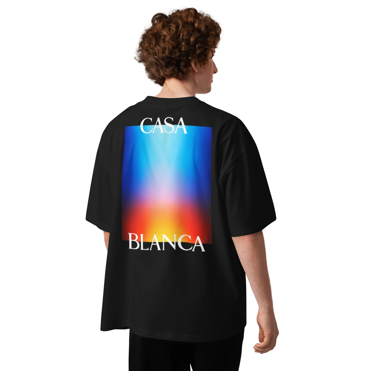 Camiseta Masculina Oversized Casa Blanca Aura - Imagem 35
