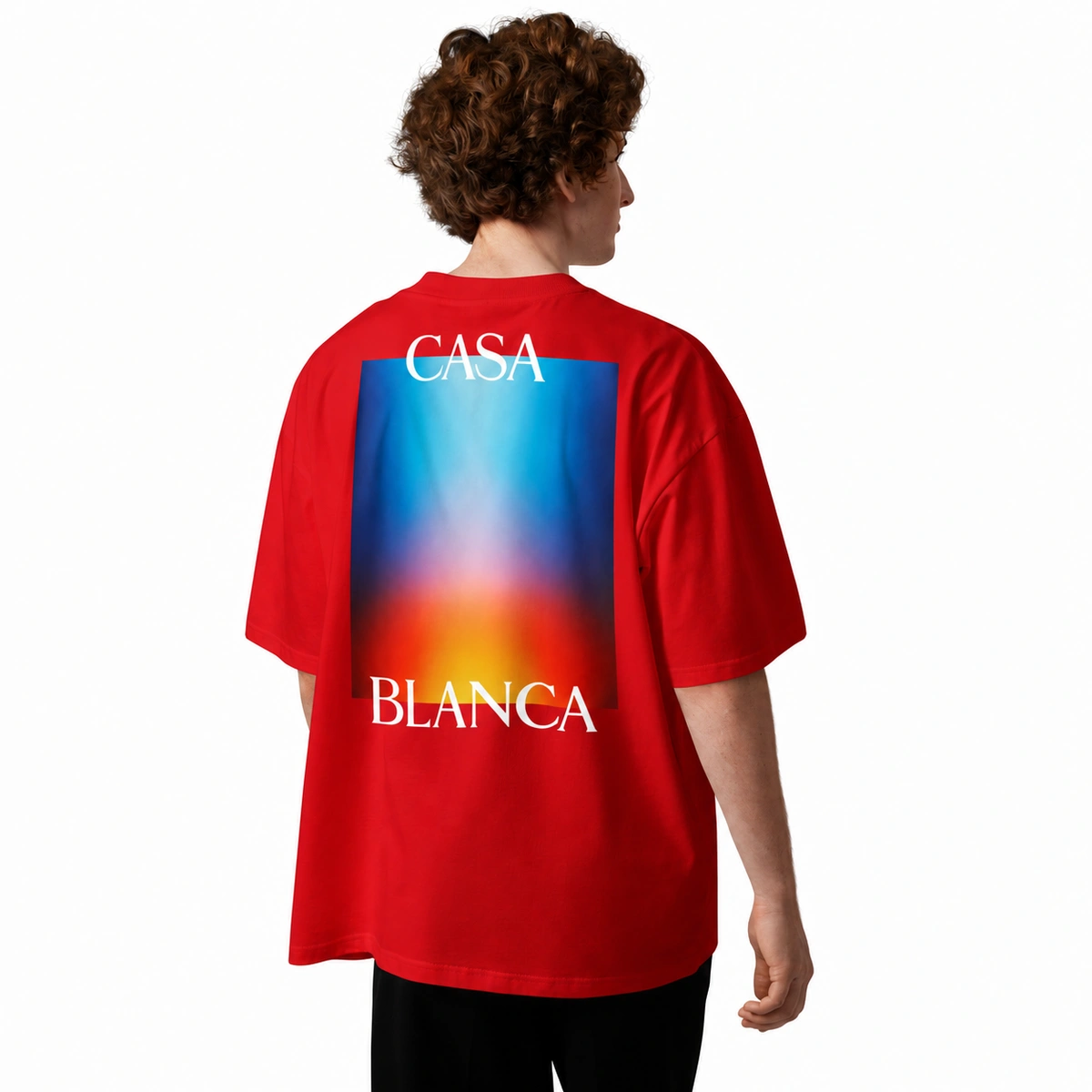Camiseta Masculina Oversized Casa Blanca Aura - Imagem 11