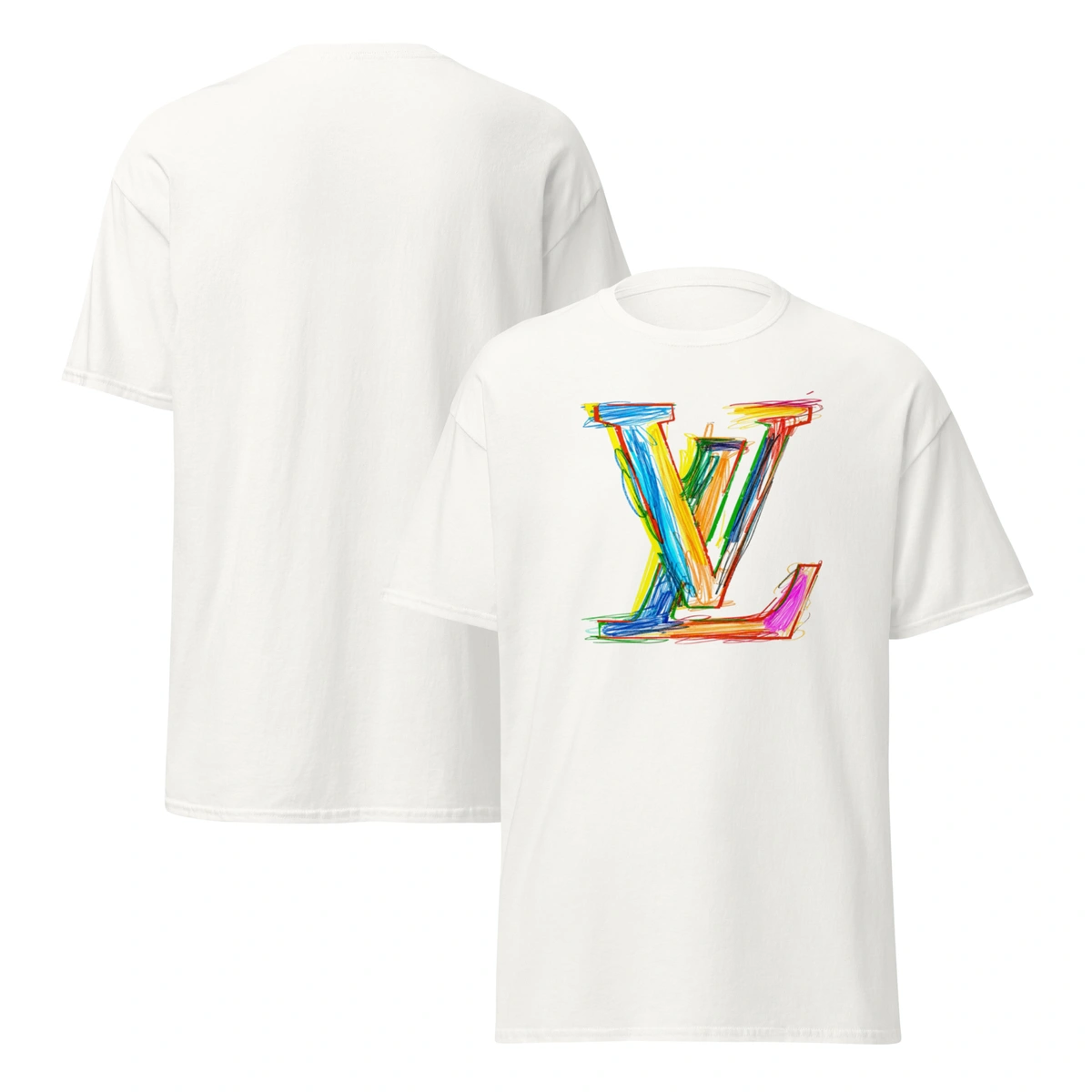 Camiseta Masculina Louis Vuitton Street - Imagem 5