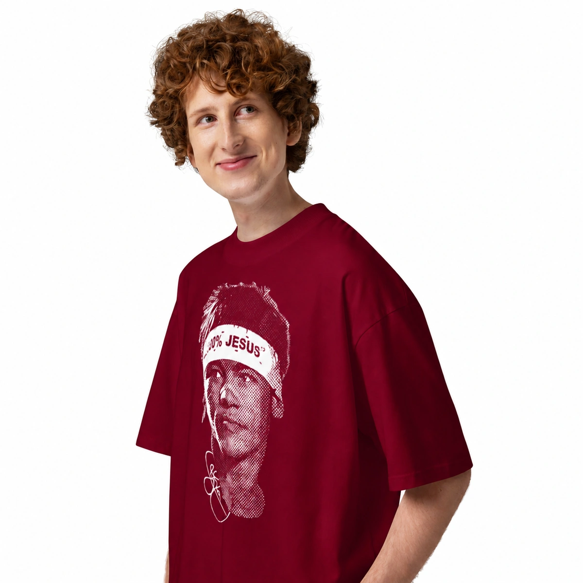 Camiseta Masculina Oversized Neymar 100% Jesus - Imagem 25
