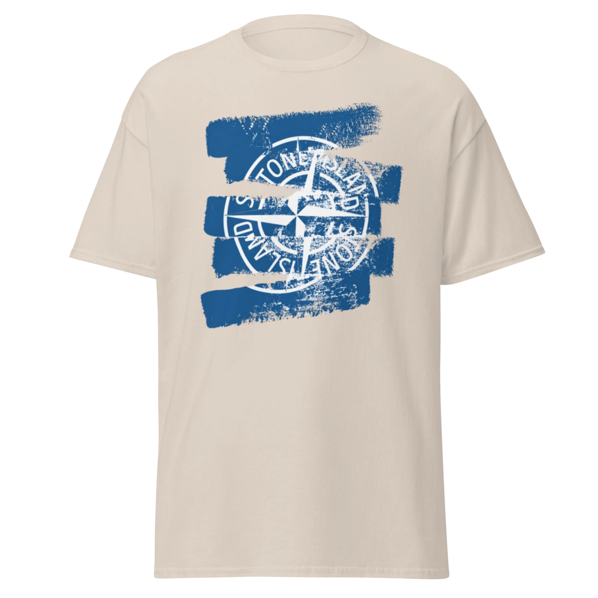 Camiseta Masculina Stone Island Blue Splash - Imagem 25