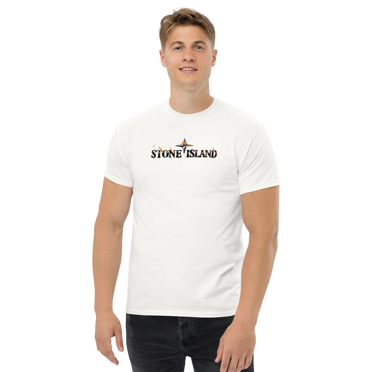 Camiseta Masculina Stone Island Raw Style - Imagem 15