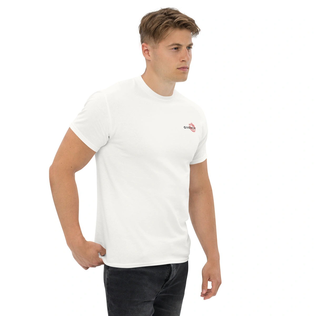 Camiseta Masculina Givenchy Kiss - Imagem 6