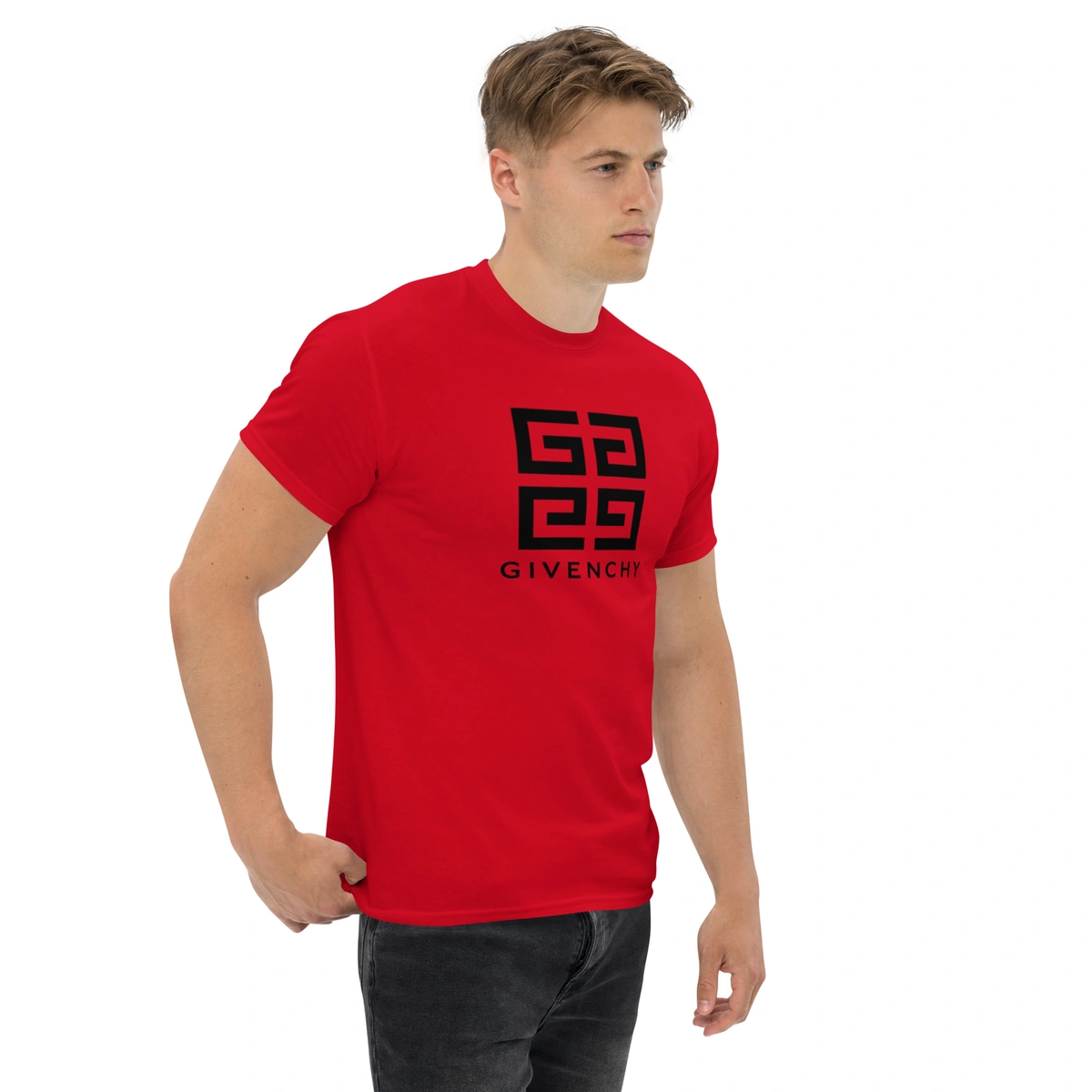 Camiseta Masculina Givenchy Emblema - Imagem 30