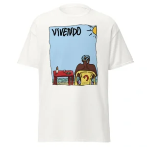 Camiseta Masculina Vivendo Verão