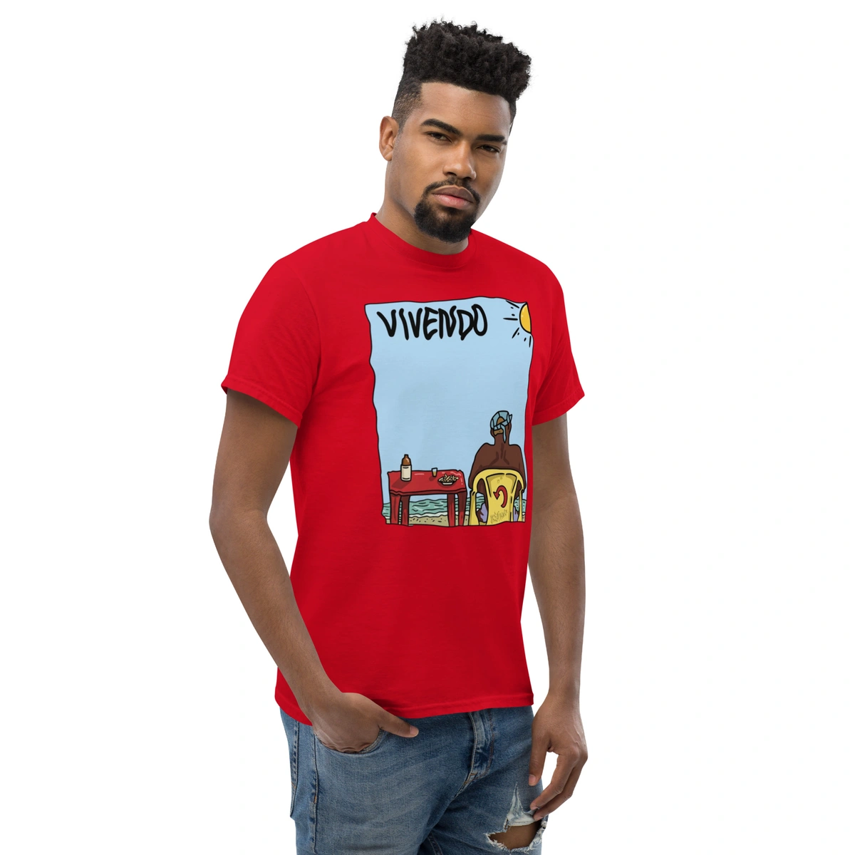Camiseta Masculina Vivendo Verão - Imagem 12