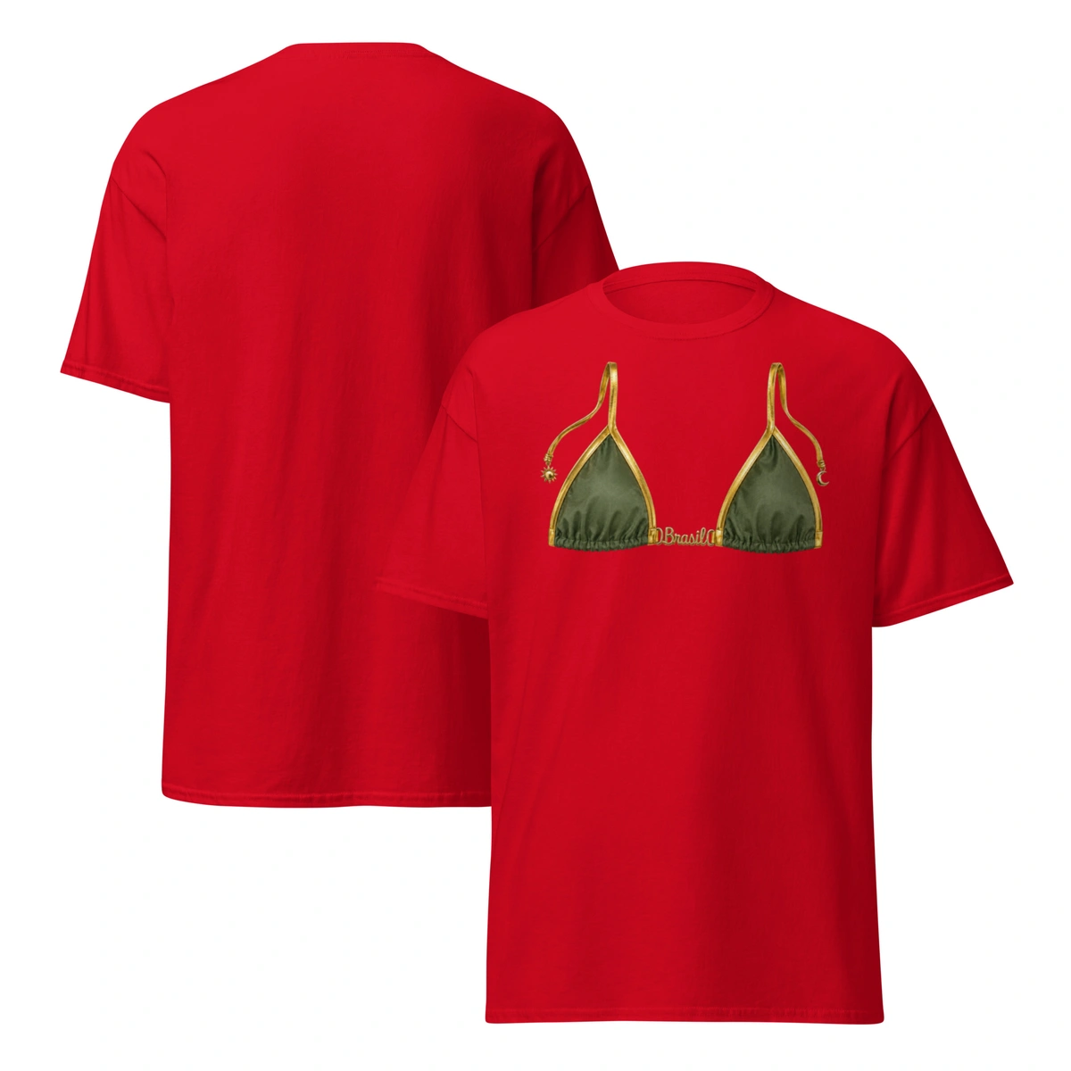Camisa Feminina Baby Look Brasil Beach - Imagem 17