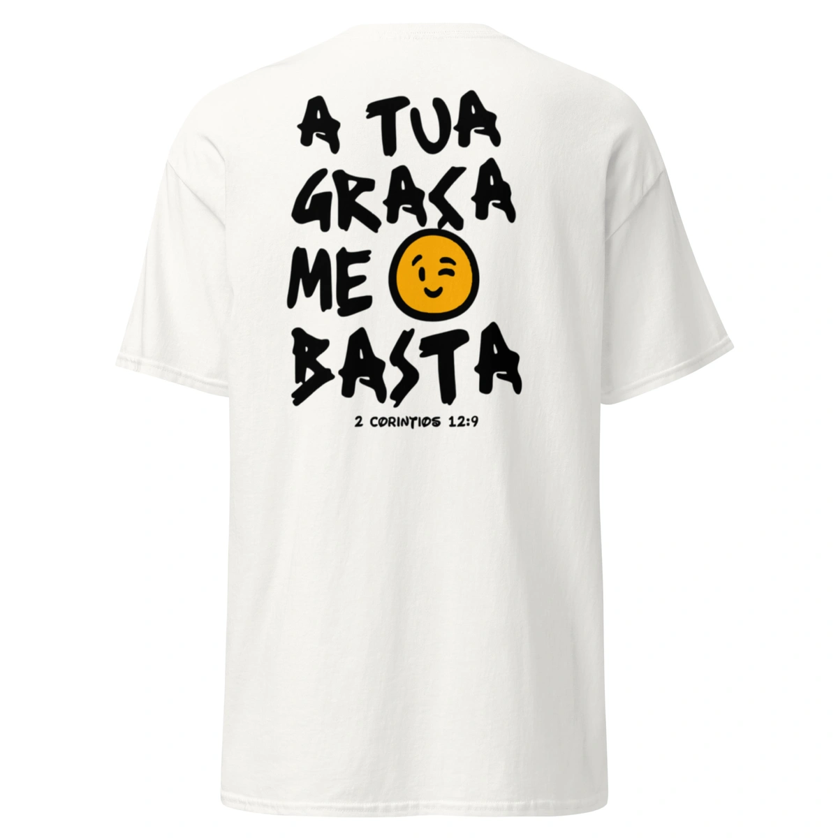 Camiseta Masculina Cristã A Tua Graça Me Basta - Imagem 3