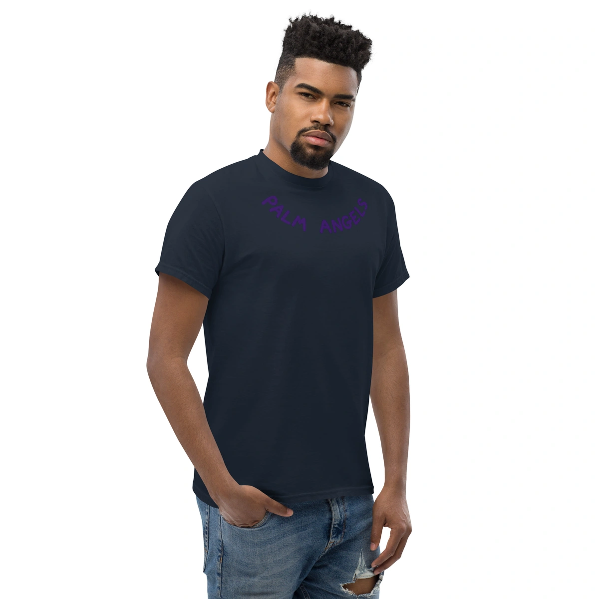 Camiseta Masculina Palm Angels Clean - Imagem 18