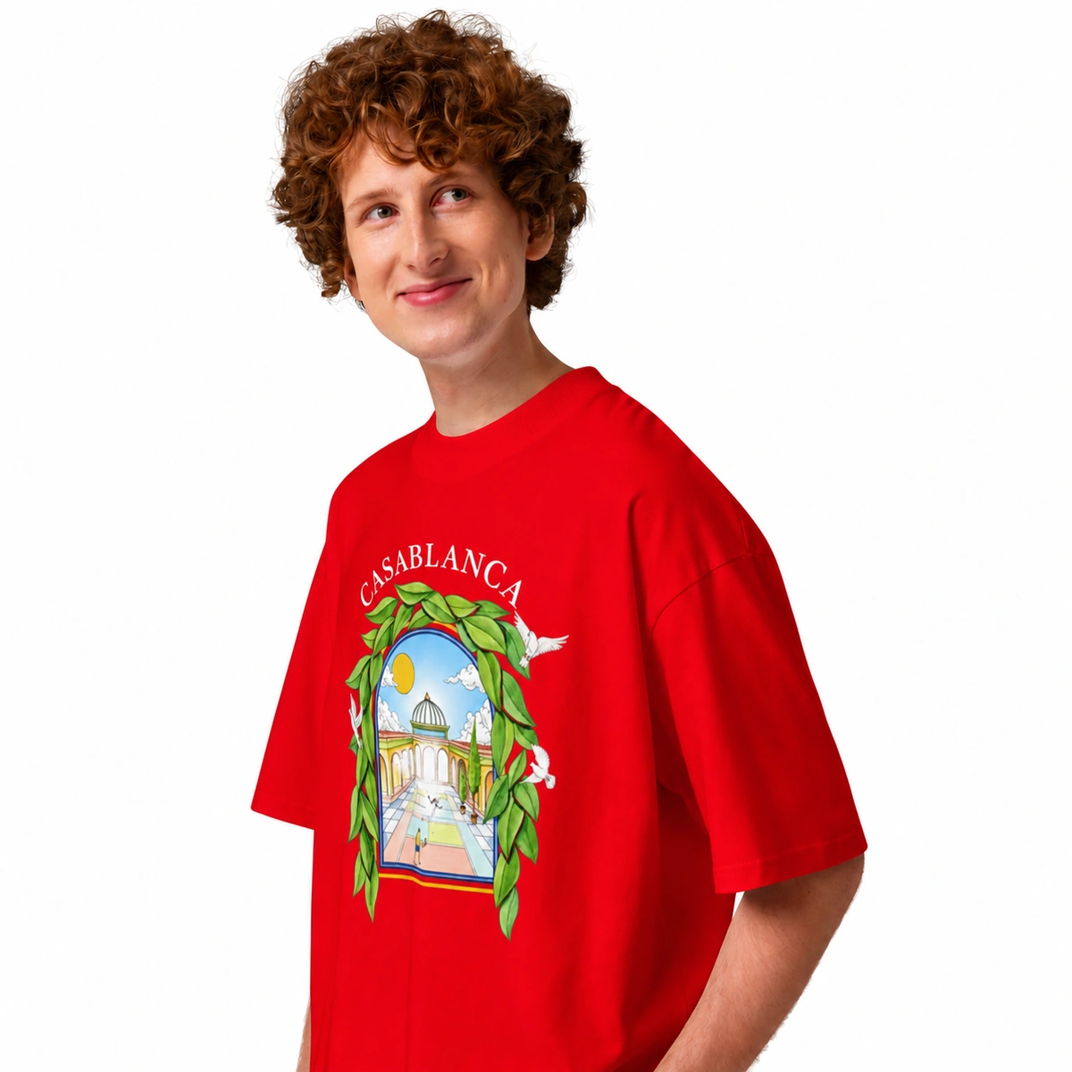 Camiseta Masculina Oversized Casa Blanca Club - Imagem 5
