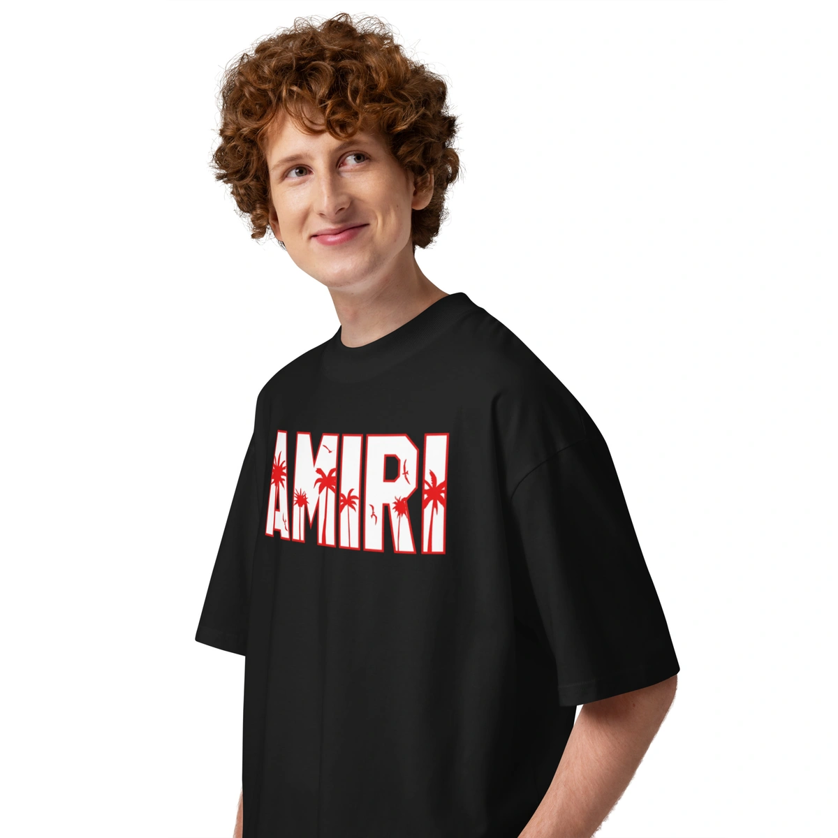 Camiseta Masculina Oversized Amiri Sunset - Imagem 5