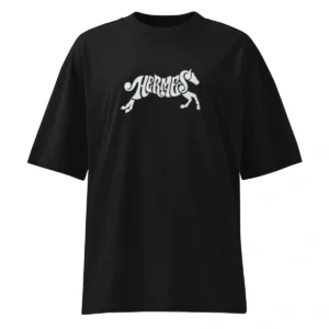 Camiseta Masculina Oversized Hermes Clássico