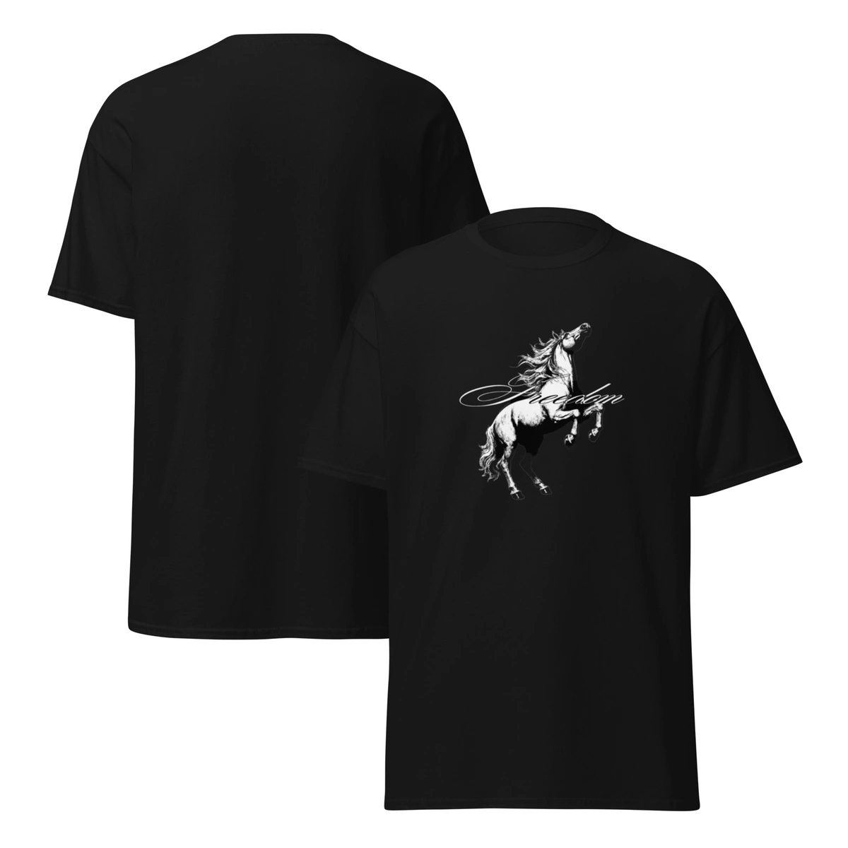 Camisa Feminina Baby Look Freedom Horse - Imagem 29