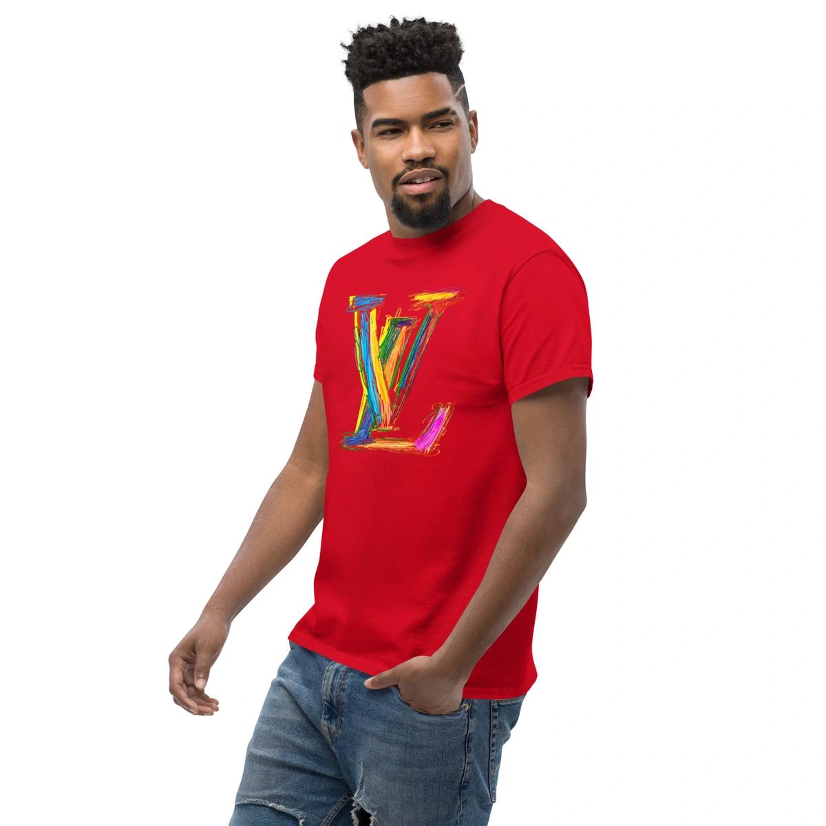 Camiseta Masculina Louis Vuitton Street - Imagem 24