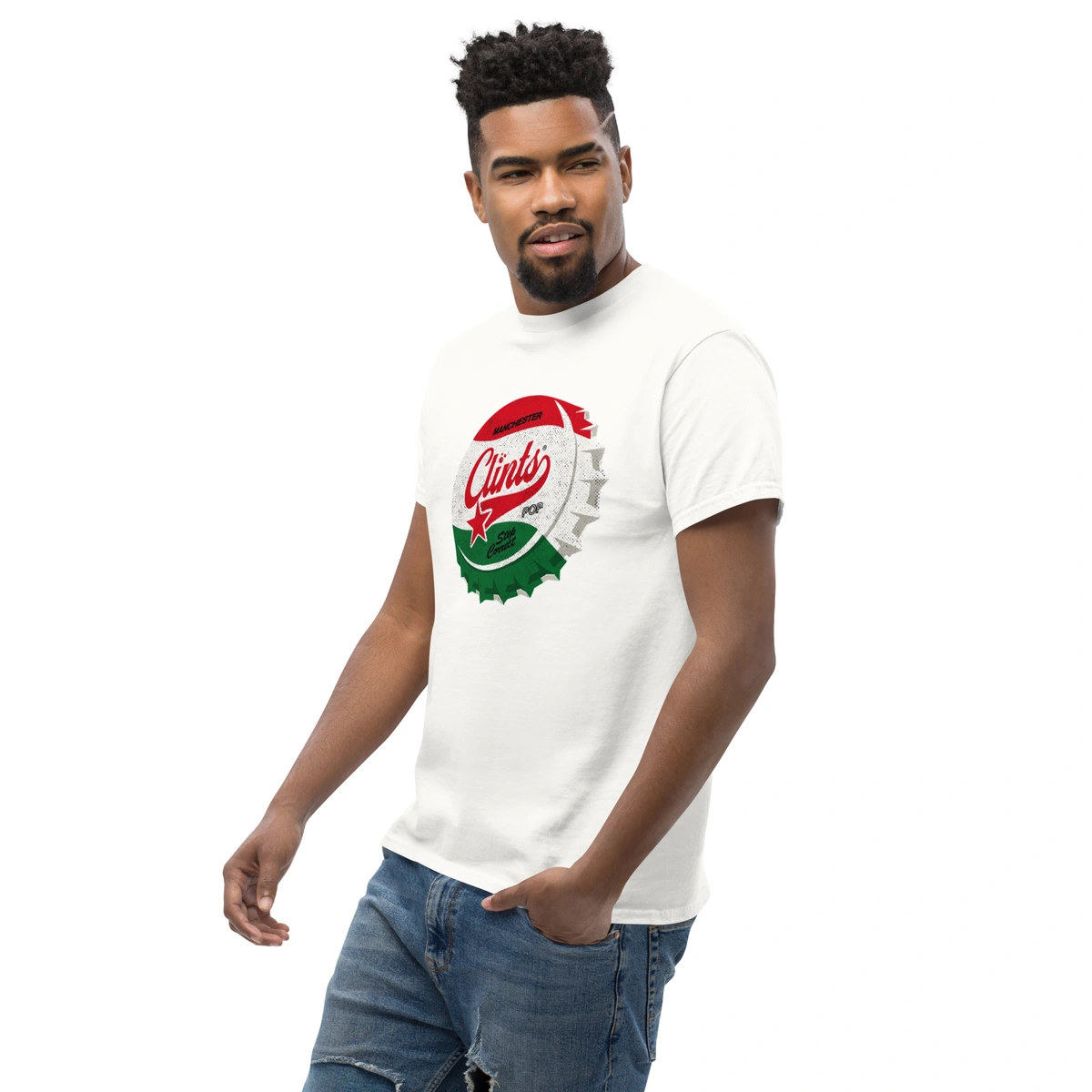 Camiseta Masculina Clints Retro - Imagem 6