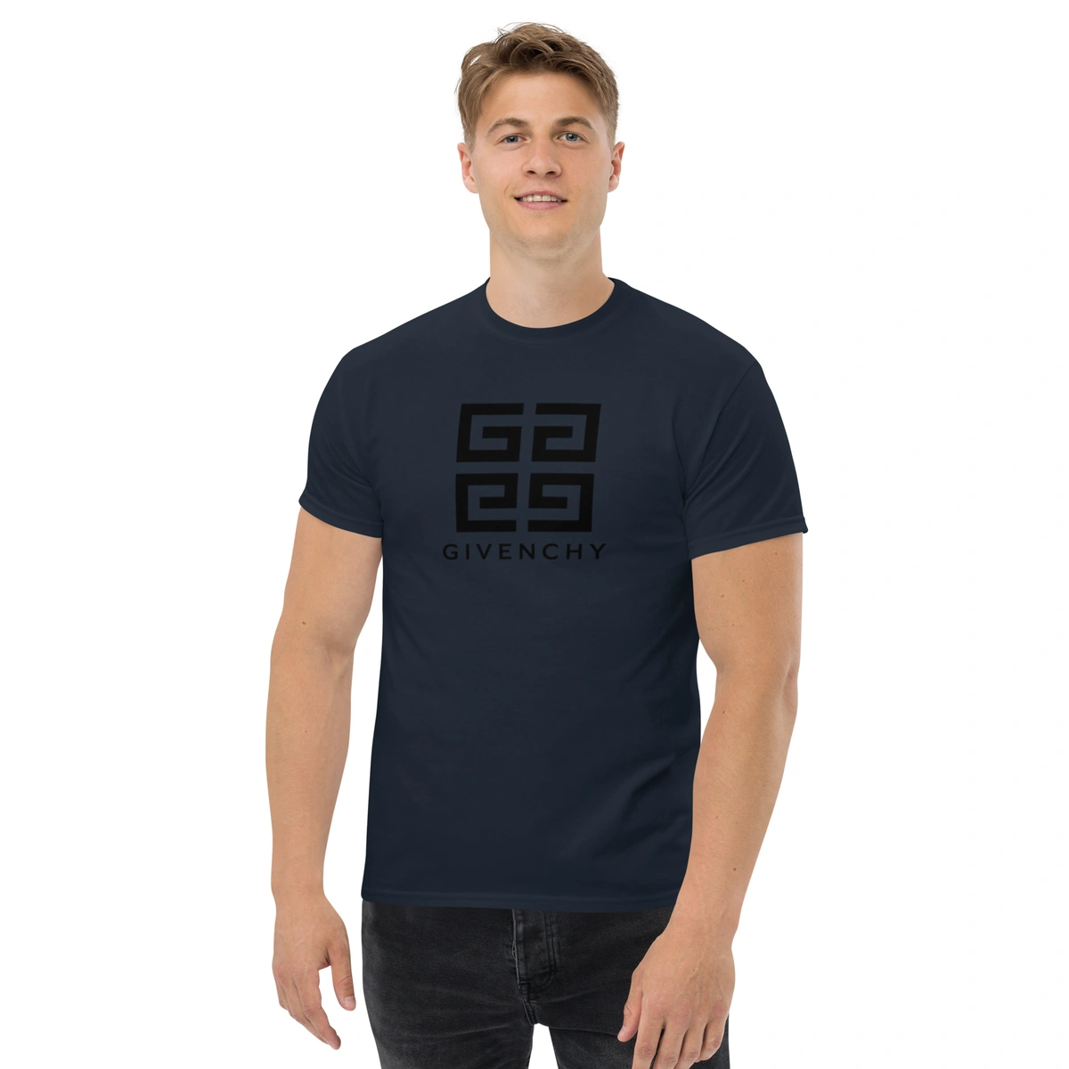 Camiseta Masculina Givenchy Emblema - Imagem 9