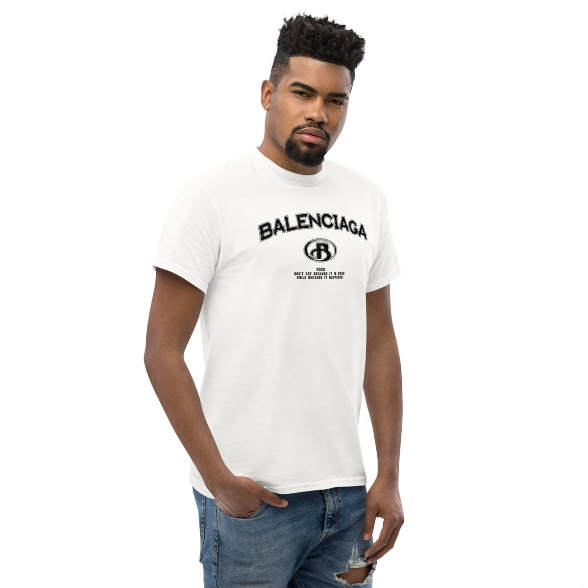 Camiseta Masculina Balenciaga Vintage Paris - Imagem 30