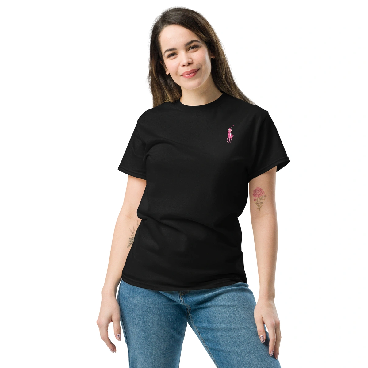 Camisa Feminina Baby Look Polo - Imagem 9