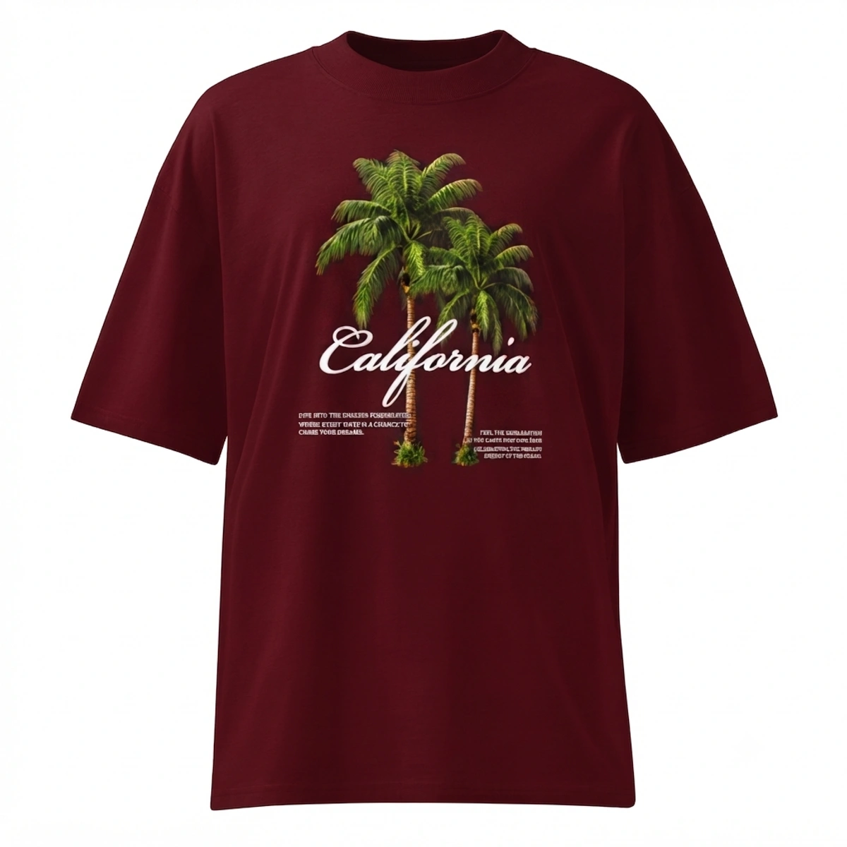 Camiseta Masculina Oversized Califórnia - Imagem 26