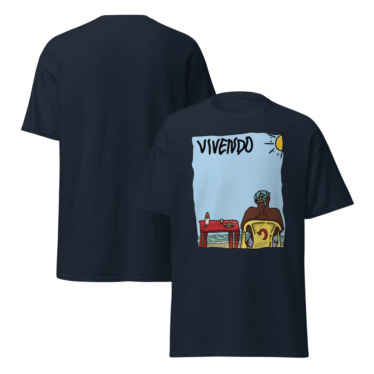 Camiseta Masculina Vivendo Verão - Imagem 27