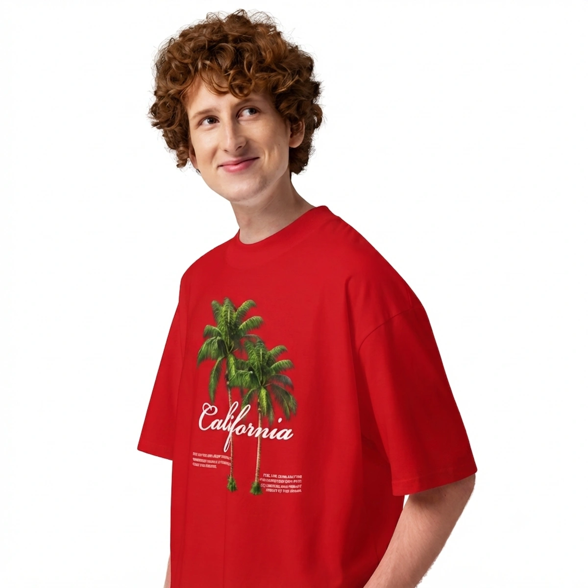 Camiseta Masculina Oversized Califórnia - Imagem 25