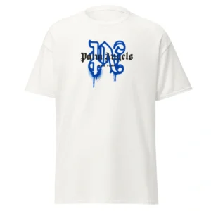 Camiseta Masculina Palm Angels Blue Drip
