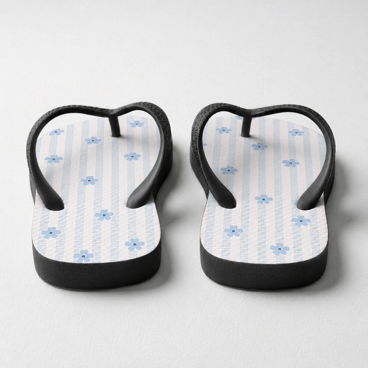 Chinelo Feminino Azul Delicado - Imagem 4