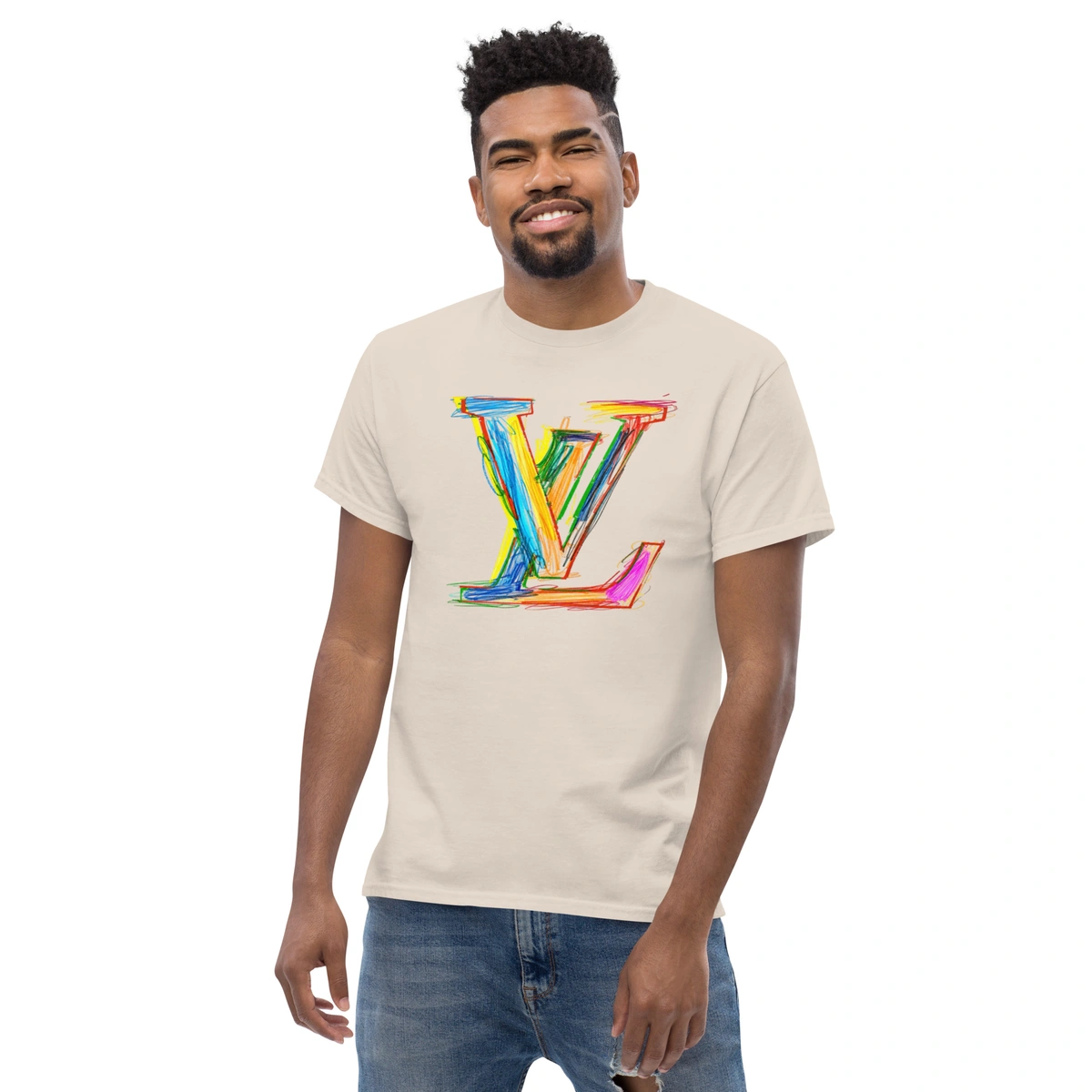 Camiseta Masculina Louis Vuitton Street - Imagem 15
