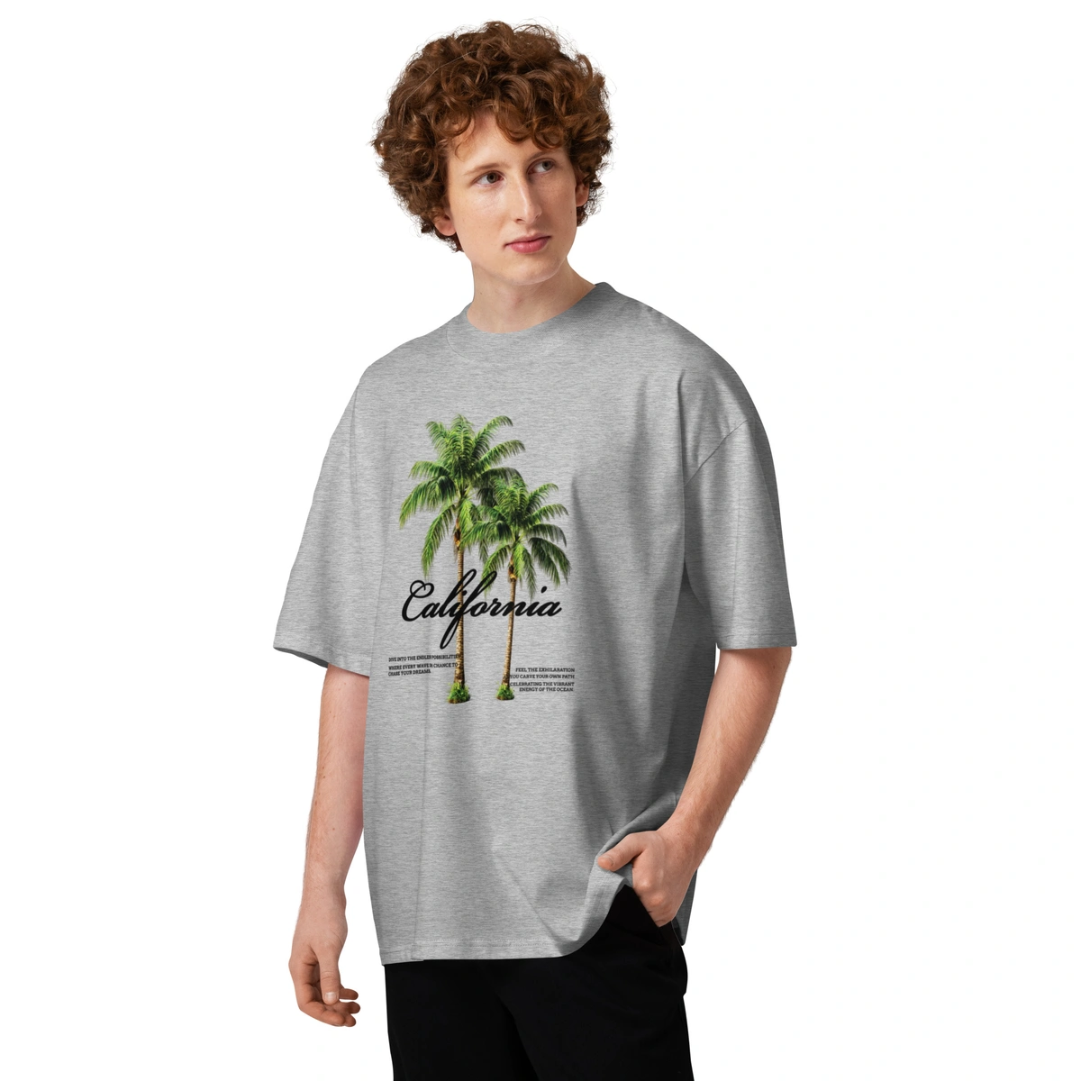 Camiseta Masculina Oversized Califórnia - Imagem 13