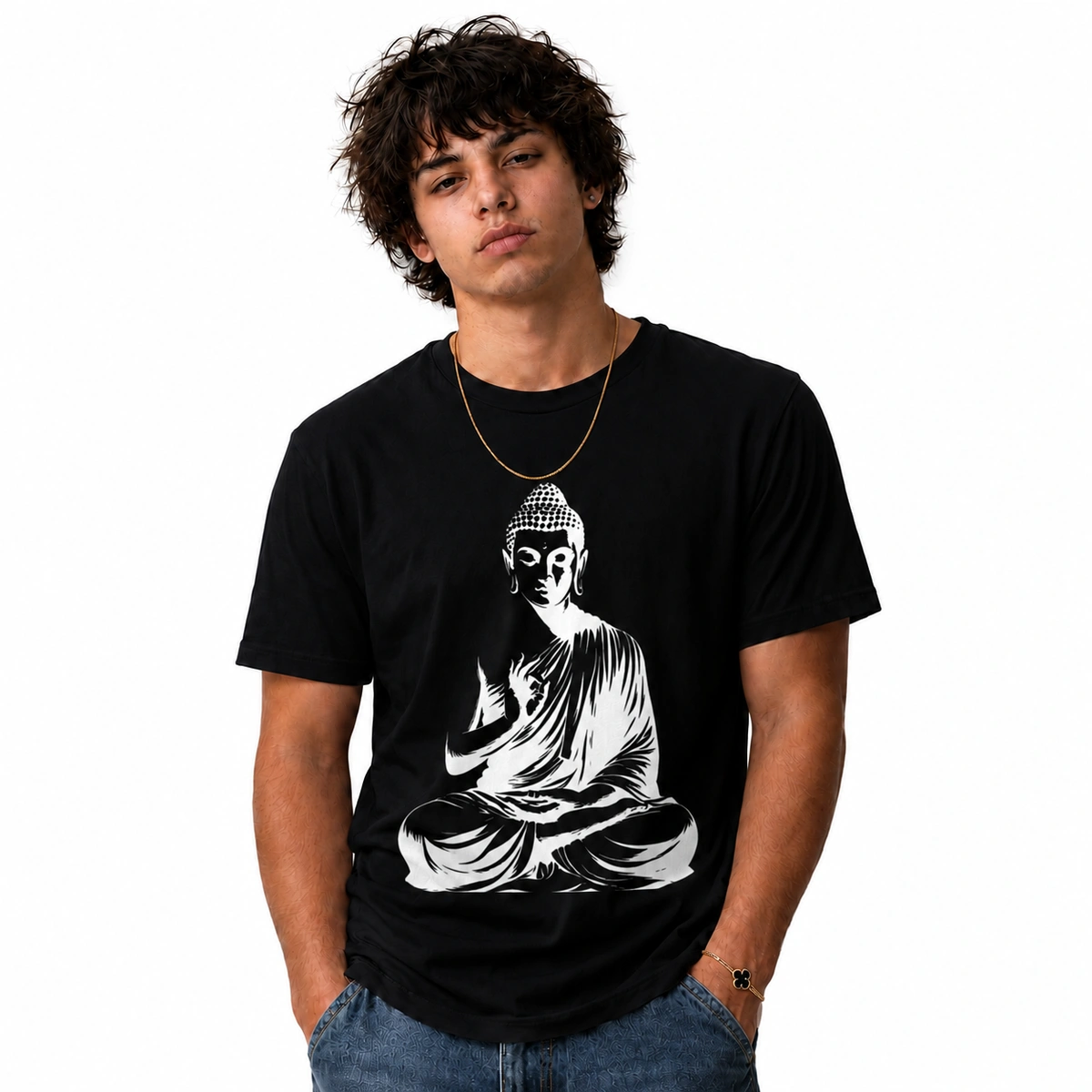 Camiseta Masculina Buddha Zen - Imagem 15