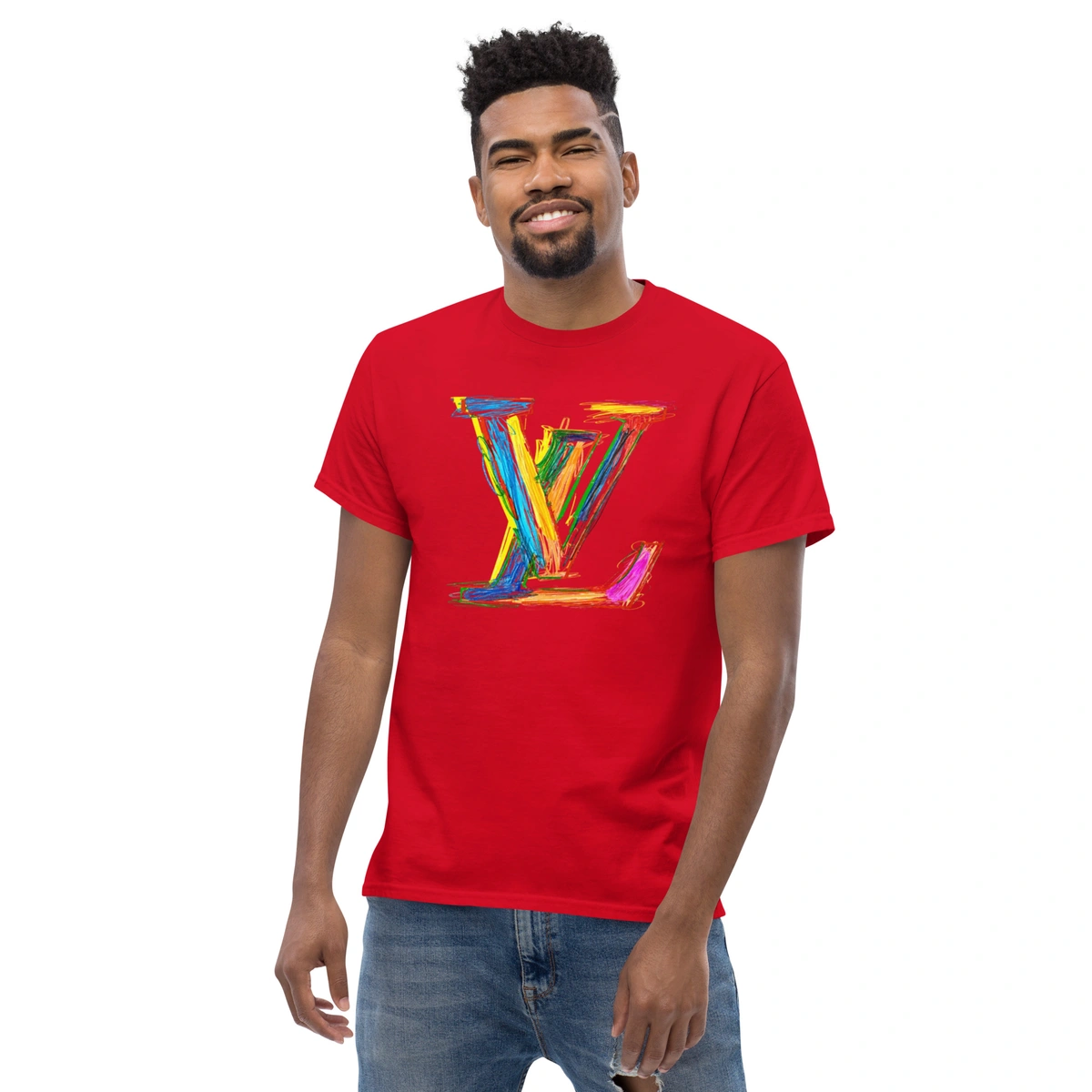 Camiseta Masculina Louis Vuitton Street - Imagem 21