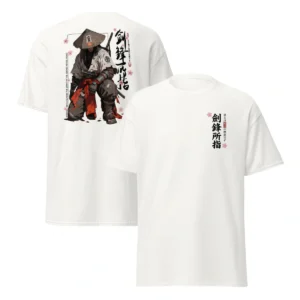 Camiseta Masculina Samurai Sakura