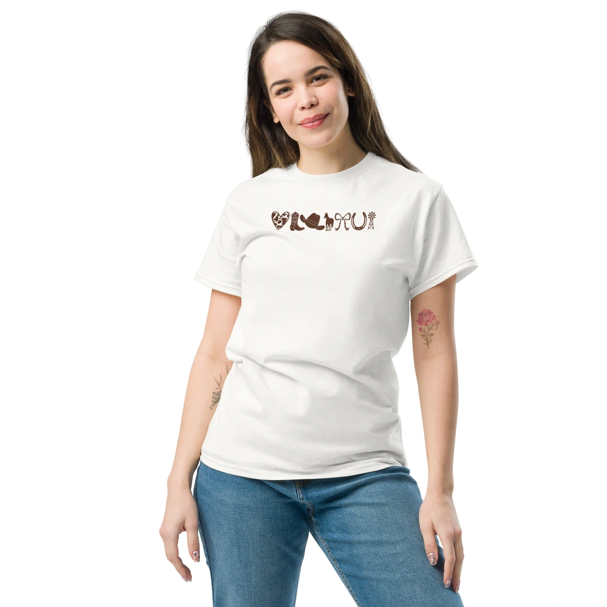 Camisa Feminina Baby Look Love Country - Imagem 3