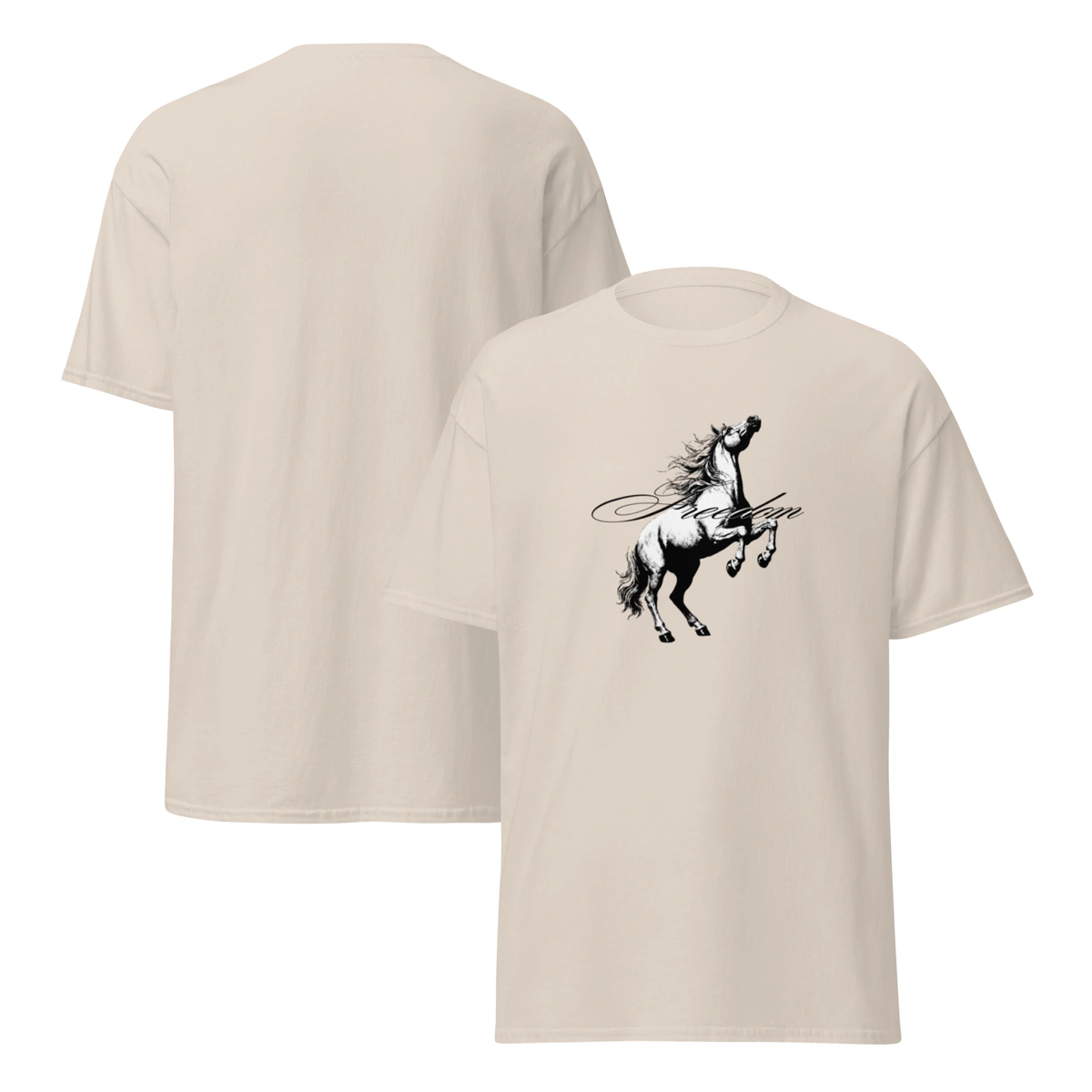 Camisa Feminina Baby Look Freedom Horse - Imagem 11