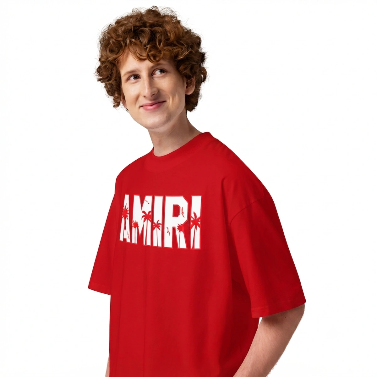 Camiseta Masculina Oversized Amiri Sunset - Imagem 30