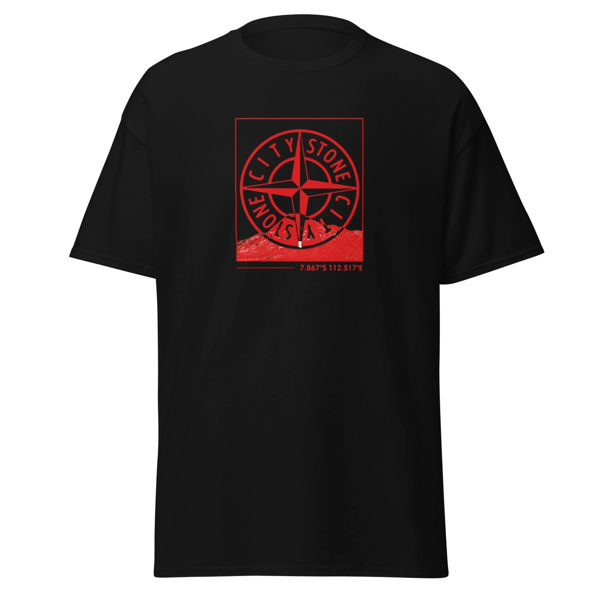 Camiseta Masculina Stone Island Red Edition - Imagem 13