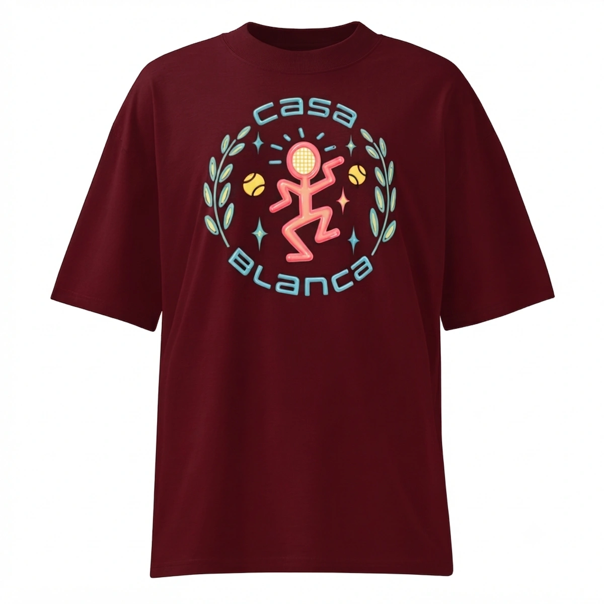Camiseta Masculina Oversized Casa Blanca Play - Imagem 26
