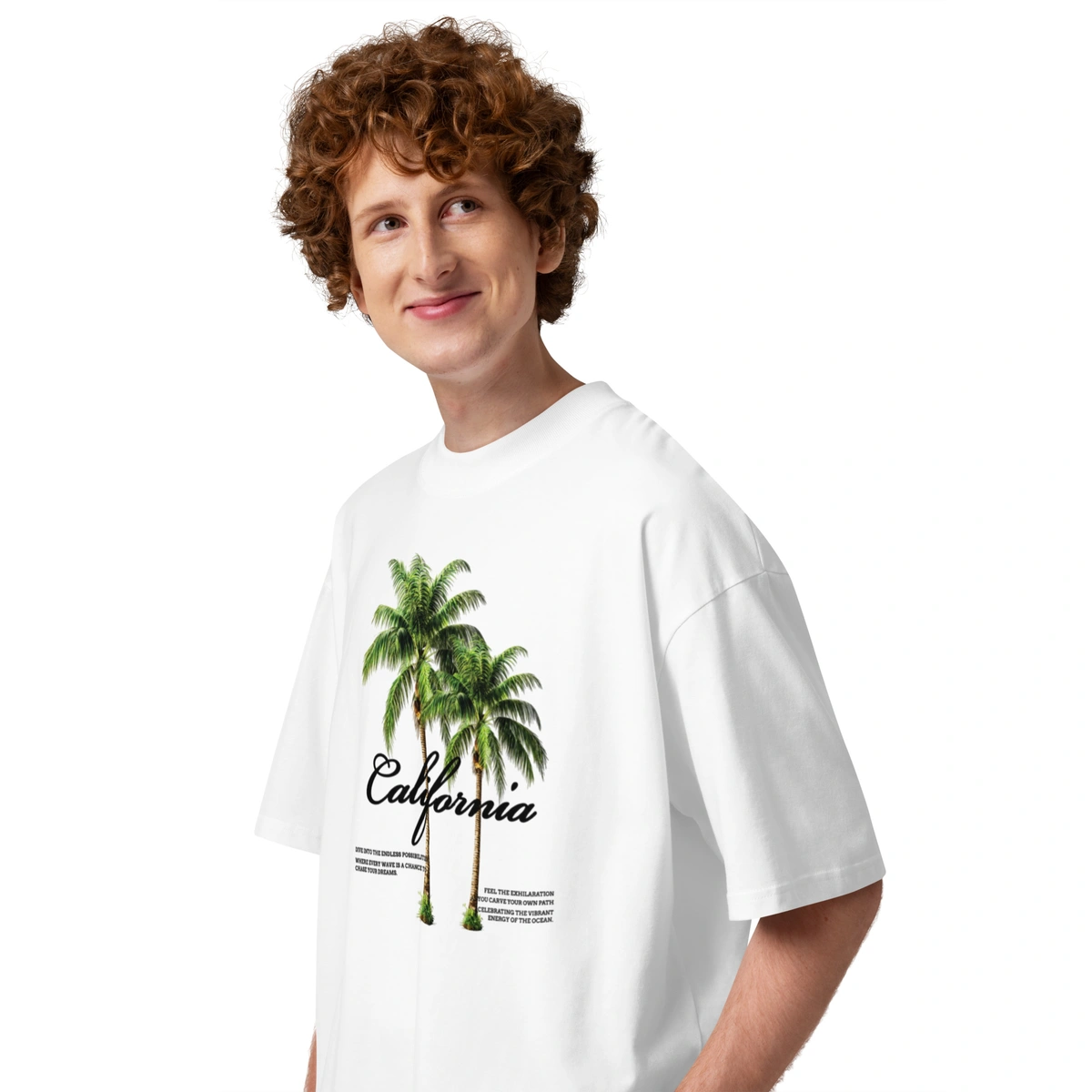 Camiseta Masculina Oversized Califórnia - Imagem 5