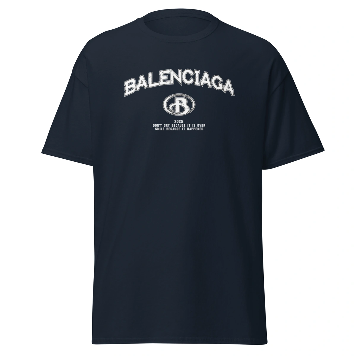 Camiseta Masculina Balenciaga Vintage Paris