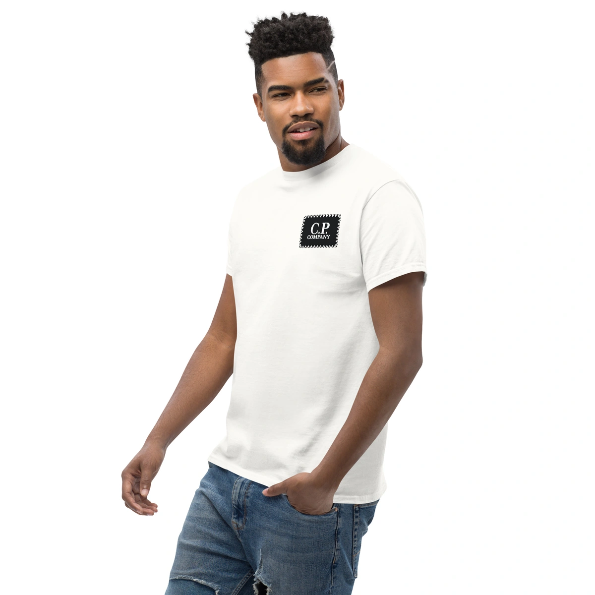 Camiseta Masculina C.P. Company Selo - Imagem 12