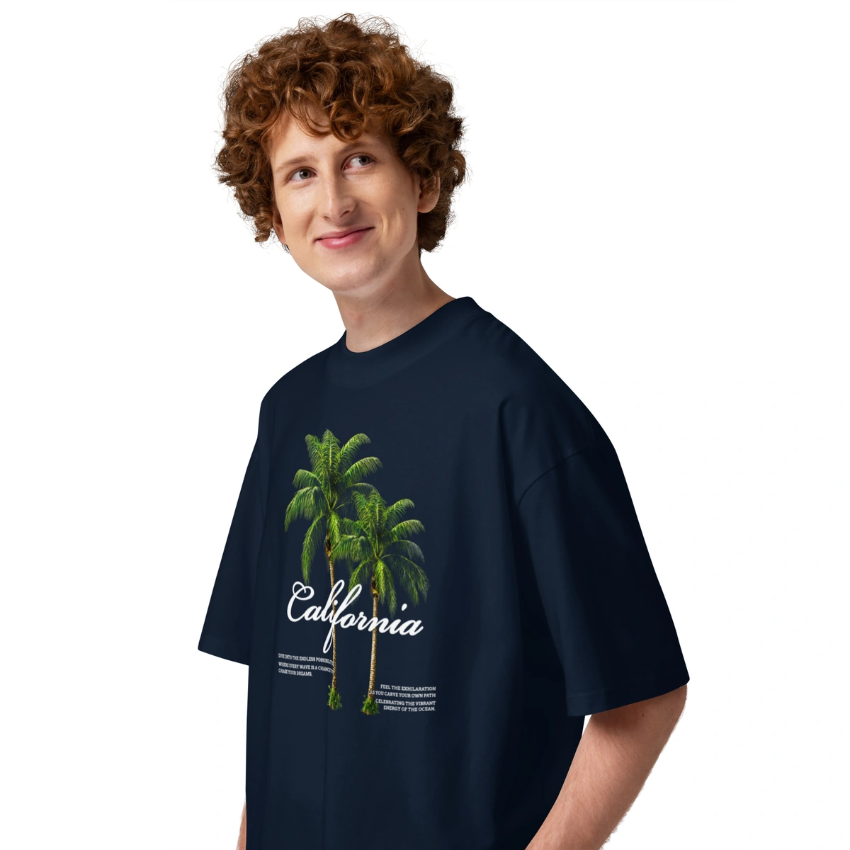Camiseta Masculina Oversized Califórnia - Imagem 10