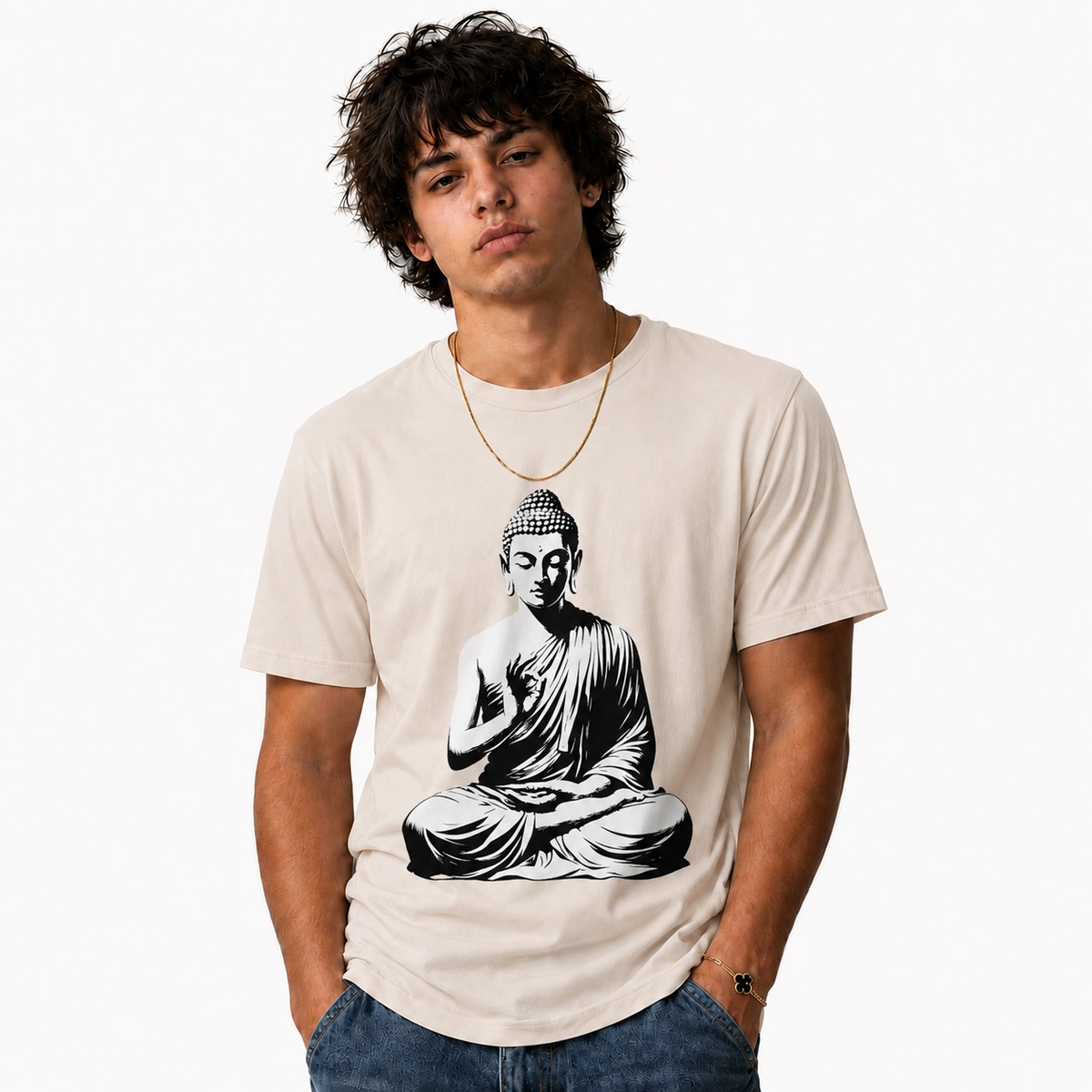 Camiseta Masculina Buddha Zen - Imagem 27