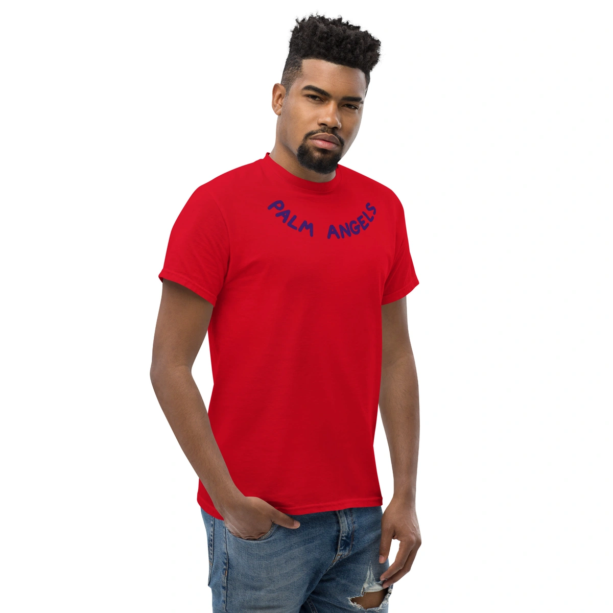 Camiseta Masculina Palm Angels Clean - Imagem 30