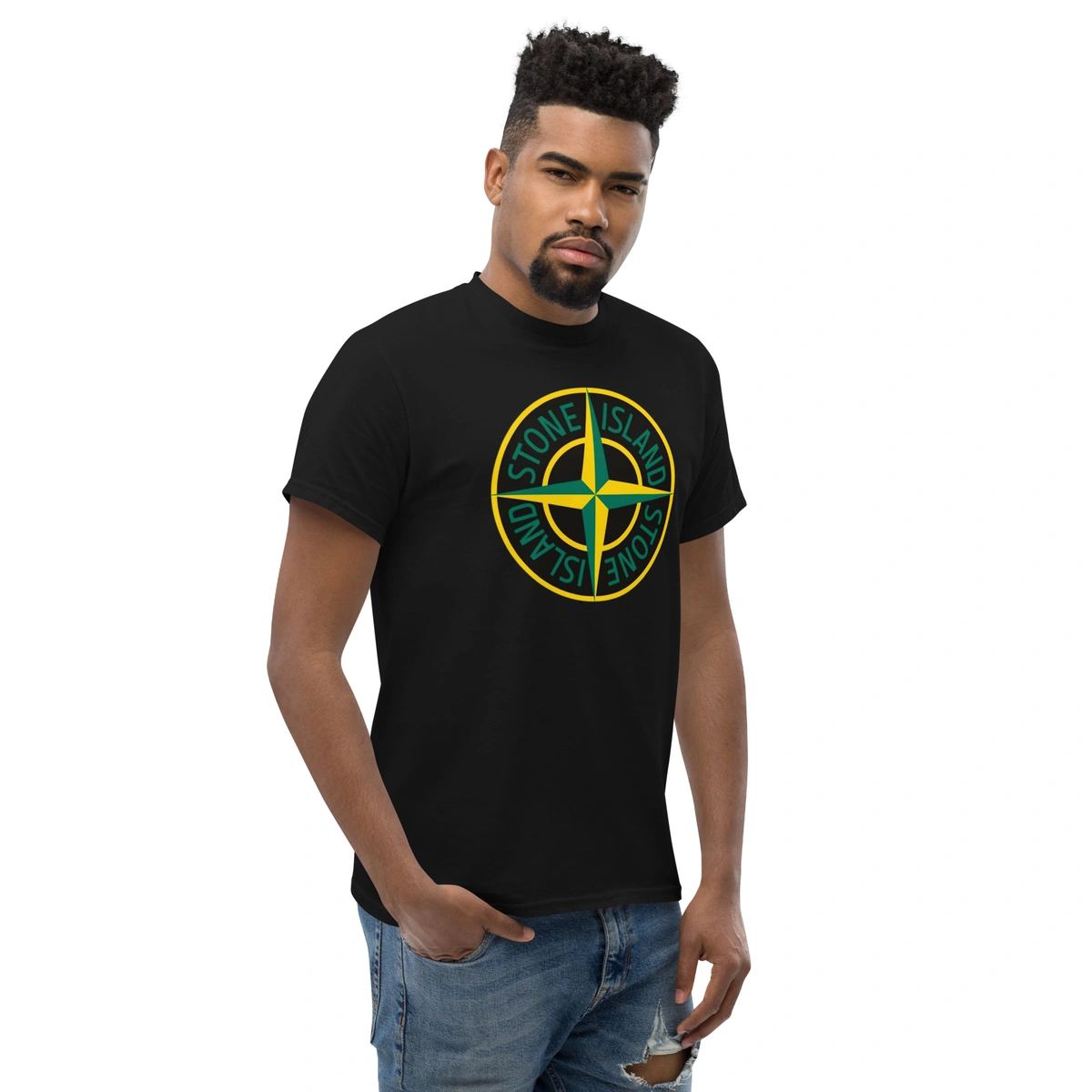 Camiseta Masculina Stone Island Compass - Imagem 6